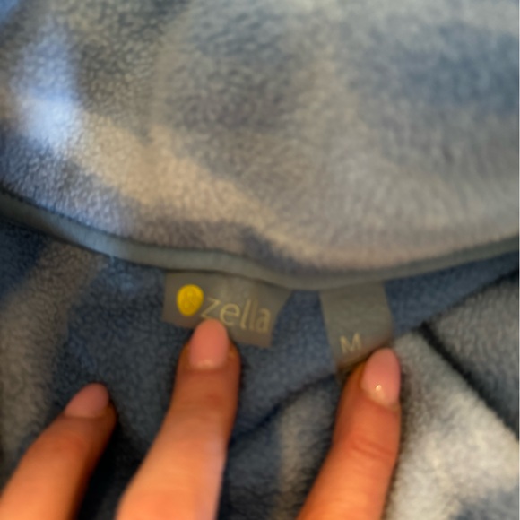 Zella Blair Polar Fleece Quarter Zip Pullover - Picture 3 of 3